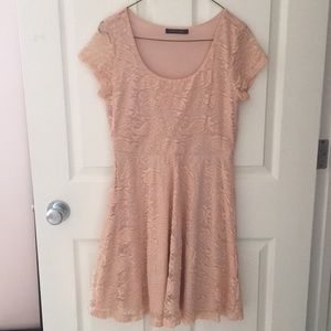 NWOT Suzy Shier Lacey Pink Dress